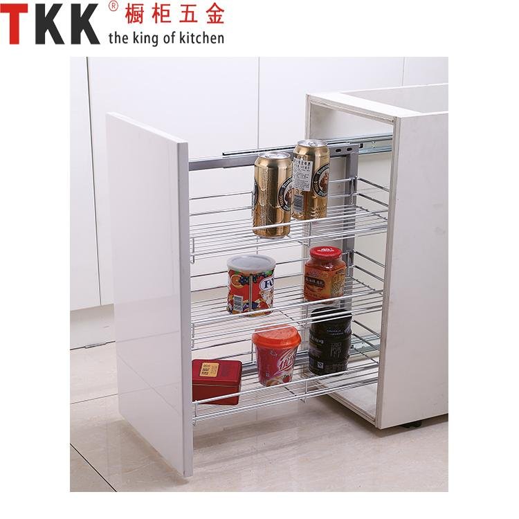 Normal slide side pull out narrow kitchen wire rack & Cabinet wire basket 3