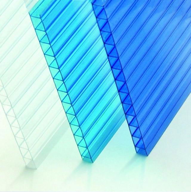 Ultraviolet proof 6mm Skylight and Roofing Policarbonato Alveolare