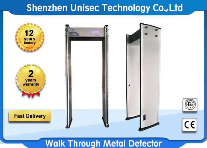 Economic 100 Sensitivity UB500 6 zones walk through metal detector security scan