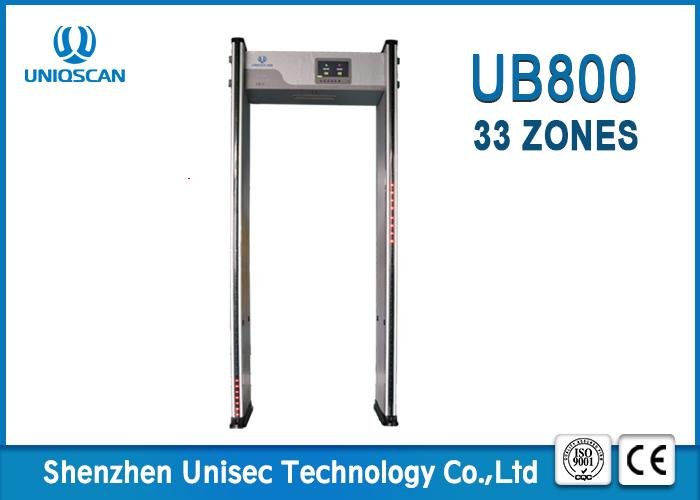33/45 Multi zones walk through metal detector UB800 with camera DVR