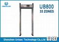 33/45 Multi zones walk through metal detector UB800 with camera DVR