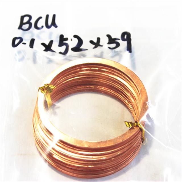 furnace brazing oxygen-free copper ring oxygen free with best price 4