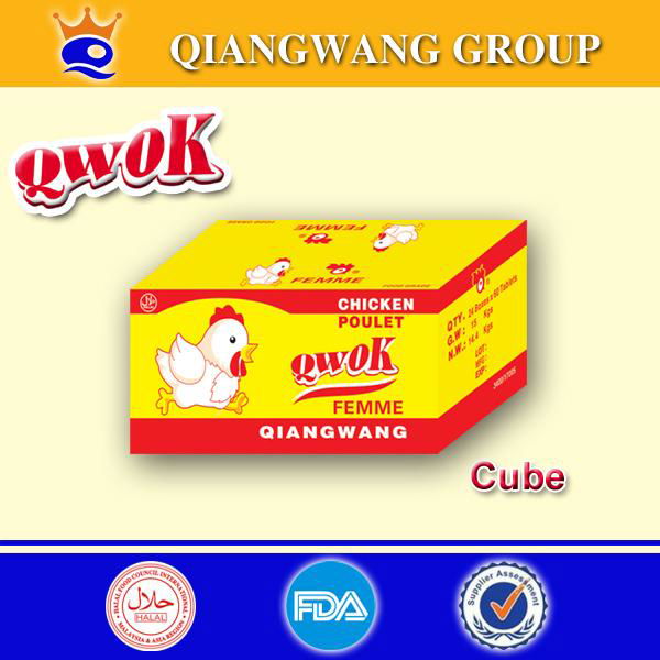 10g chicken flavour stock cube bouillon cube seasoning cube Qwok 001