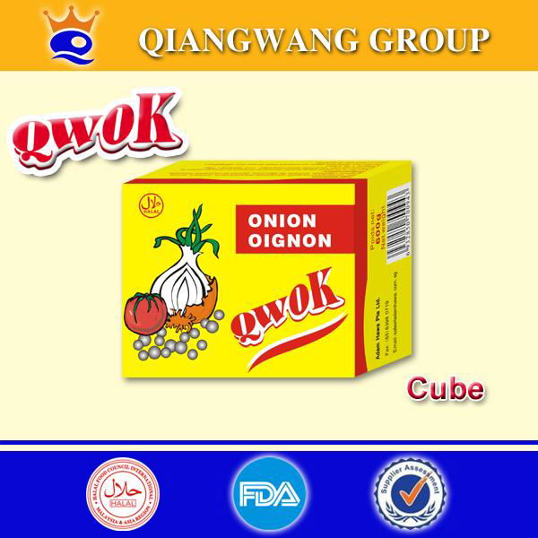 Jumbo Seasoning 10g Halal Onion Stock Cube Bouillon Cube