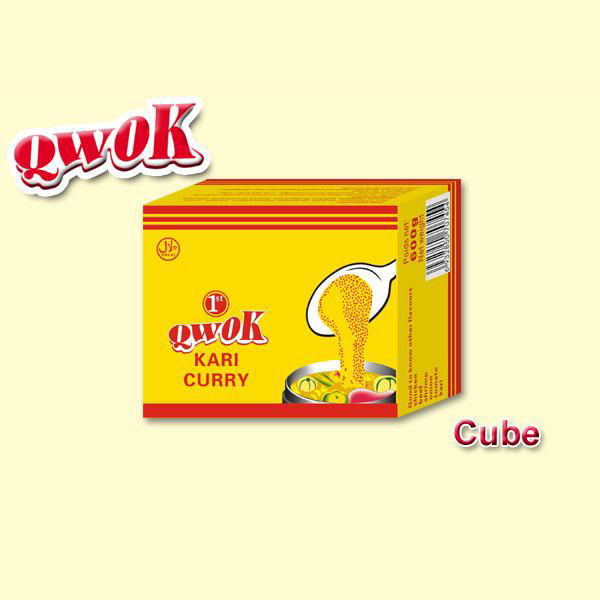 10g Kari curry flavour seasoning cube stock cube