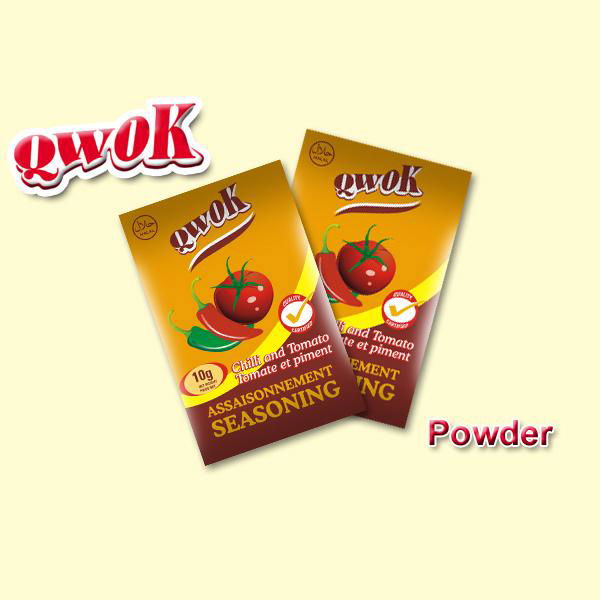 Qwok 10g chilli and tomato seasoning powder bouillon powder