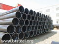 API 5L anti-rust black painting lsaw pipe