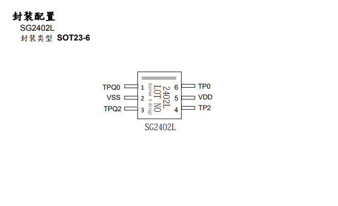 SG2402L-两键电容式触摸芯片