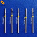 Multi shapes tungsten carbide dental bur for laboratory surgery