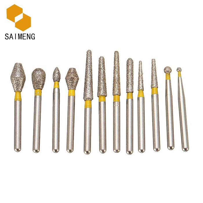 diamond dental carbide bur set dental bur SAIMENG (China Trading