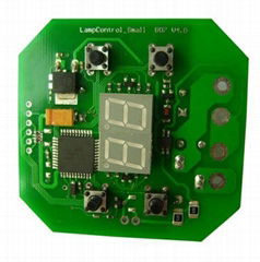 HDI PCB Circuit Board Multilayer fr4 PCB assembly with green solder mask 