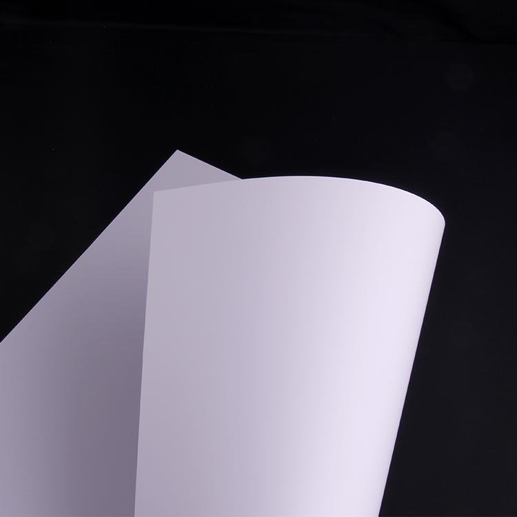0.125mm Transparent wear resistance UV protection coating polycarbonate film 3