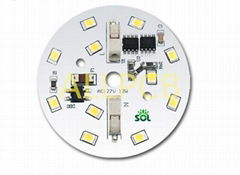 Factory price 220V smd led bulb pcb with IC