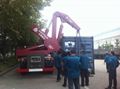 Sinotruk Manufacture 37 tons container side loader 3