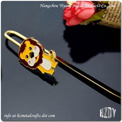 13cm school logo bookmark customized