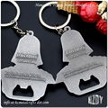 6cm Zinc Alloy Bottle Opener Keychain 3