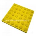 rubber anti-slip tactile paver tile rubber tiles for blind
