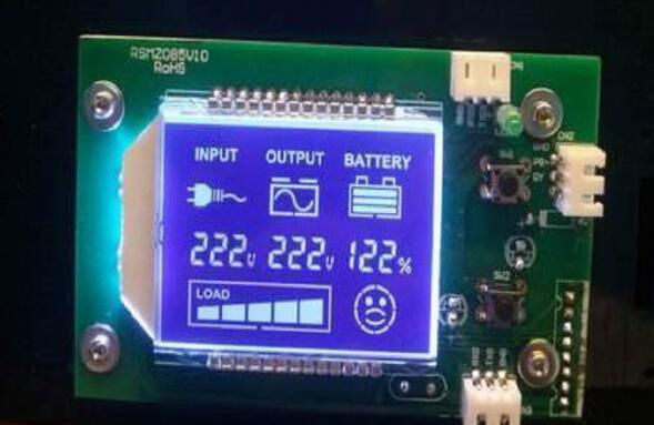 Segment LCD Dispaly for UPS