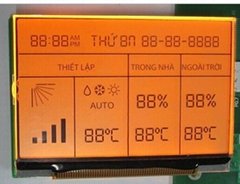 LCD for Room Thermostat