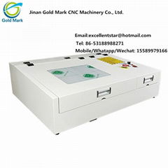 50W Co2 Laser Engraving Machine 4040 Laser Cutting Machine 40 * 40Cm Work Format