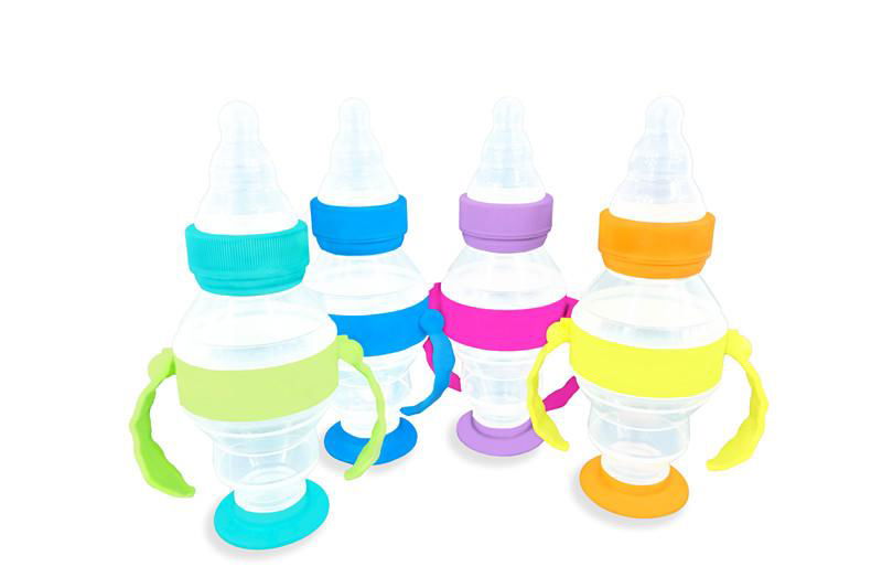 New design portable breast milk bottle