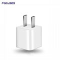 Focuses UL Certified 5W USB Wall Charger Power Adapter for iPhone iPad iPod