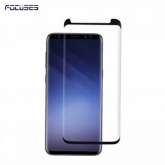 Focuses Premium Note 8 Case Friendly 3D Full Covered Tempered Glass Screen Prote