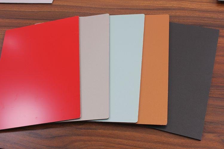 Chinese Red Building Wall Decoration Material Aluminum Composite Panel 3