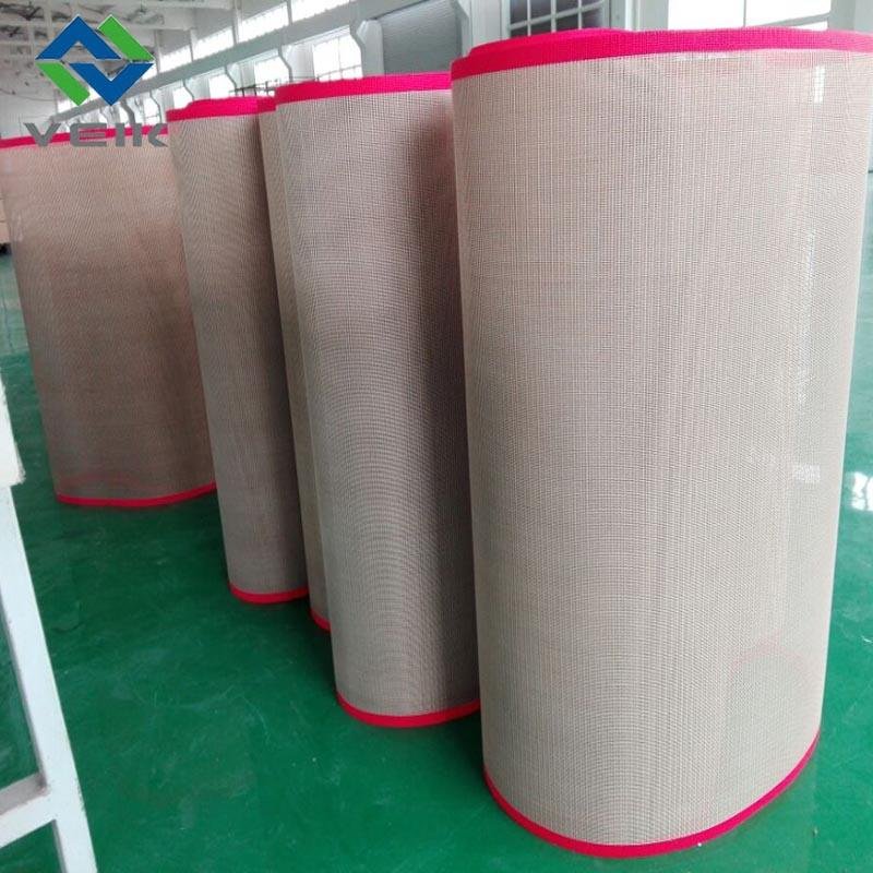 Heat resistant PTFE fiberglass conveyor belt 2