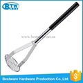 Stainless Steel Round Faced Potato Masher 1