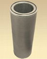 Candle filter with woven wire mesh or perforated metal has high filter precision 4