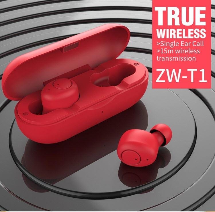 Portable Stereo TWS Wireless Earbuds with Charging Box BT wireless earphone Shan