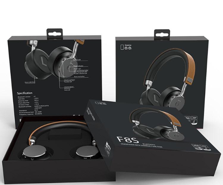 F8S SHARE ME BLUETOOTH HEADPHONE with CD SOUND QUALITY FOR MUSIC FANS 2