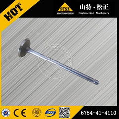 sell excavator parts PC200-8 intake valve 6754-41-4110