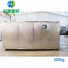 vegetable&fruit waste composting machine of 500kg