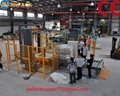 Full Automatic In-line Electric Turntable Pallet Stretch Packer Machines 
