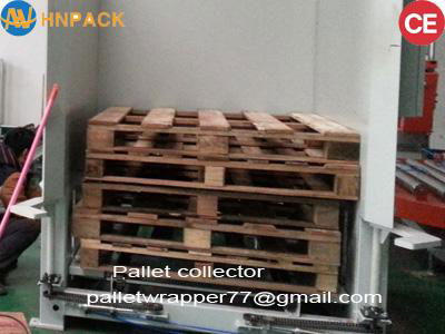 Heavy Duty empty pallet Magazine dispenser for palletizing system pallet dispens