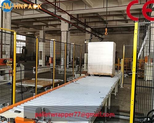 Automatic stretch pallet wrapper and wrapping Machine & turntable pallet wrapper