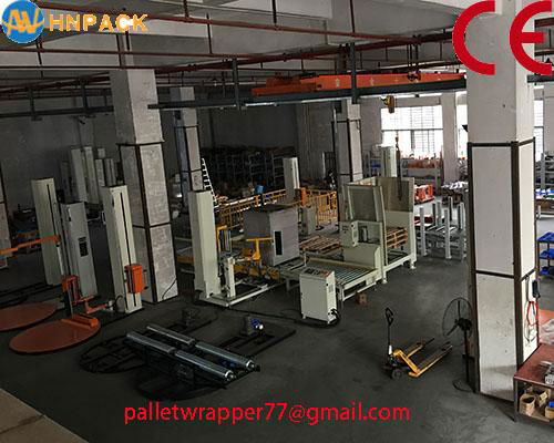 Automatic stretch pallet wrapper and wrapping Machine & turntable pallet wrapper 3