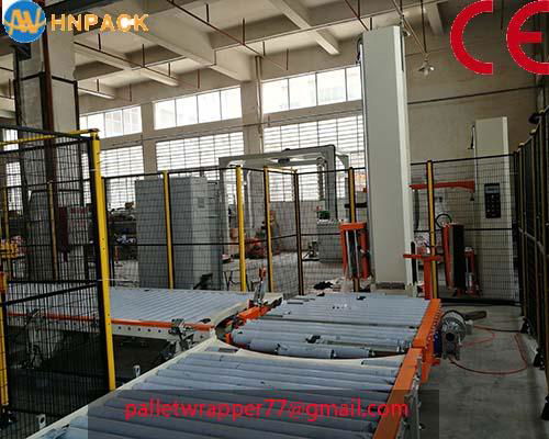 Automatic stretch pallet wrapper and wrapping Machine & turntable pallet wrapper 4