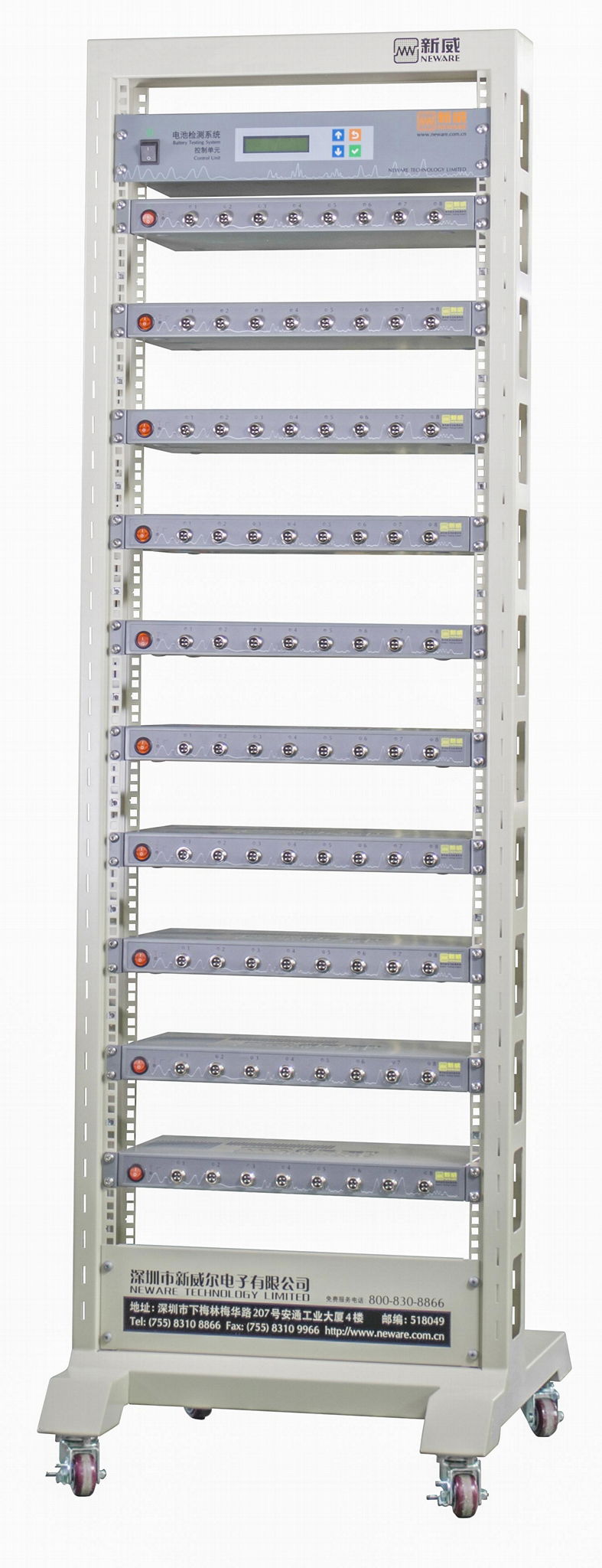 8 Channel Dual Range Cell Neware Battery Tester for Capacity Test Pulse Test 4