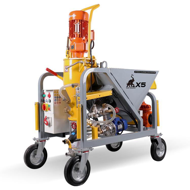  Hot-sale automatic plaster spraying machine    3