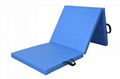 PU Leather Gymnastics Mat Folding