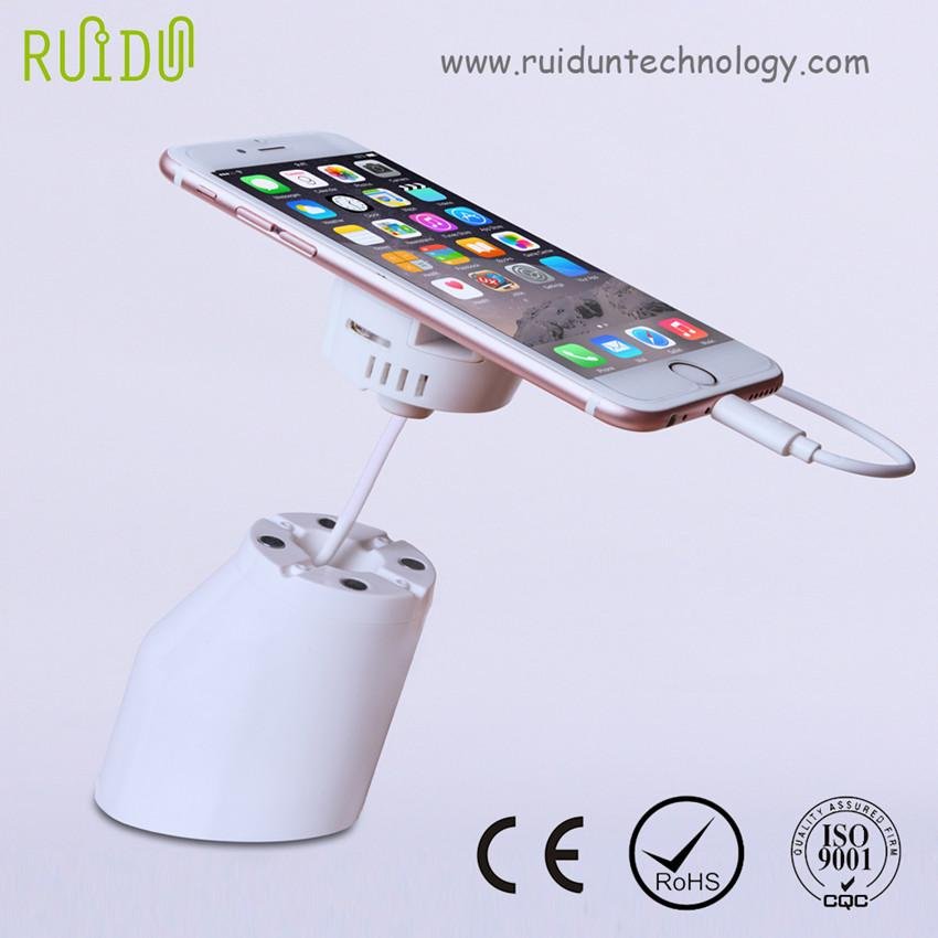 Retractable phone display anti theft stand for exhibitions BOX