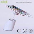 Retractable phone display anti theft stand for exhibitions BOX