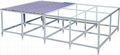 Rolling blinds worktable working desk Operating platform(Aluminum profile)