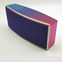 Graduated color small bluetooth speakers portable design with 400mAh battery