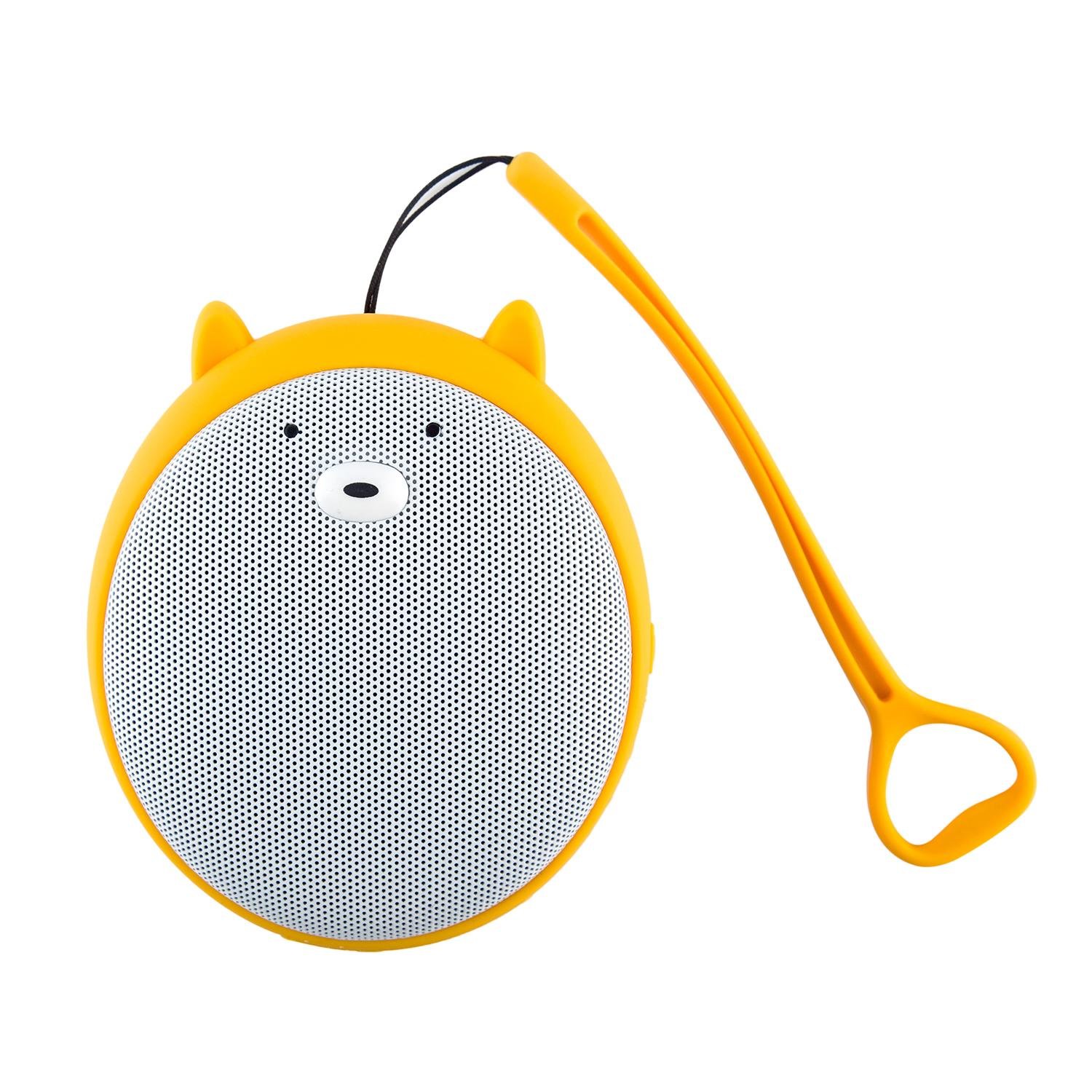 Cute animal mini bluetooth speaker with camera button