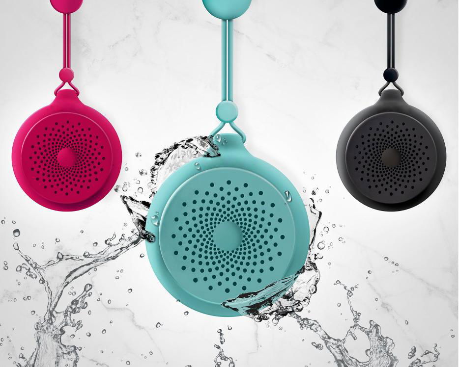 IPX4 waterproof customized pattern bluetooth speaker