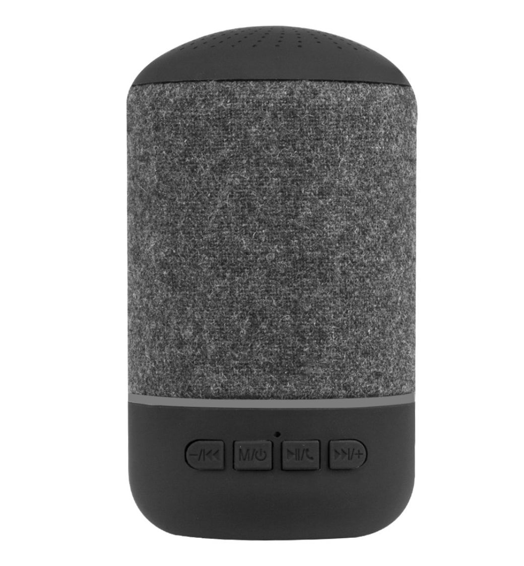 fabric mini bluetooth speaker with fm radio function